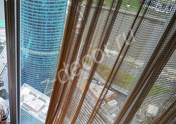 металлические шторы на окна фото