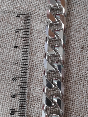 Декоративная цепь С-1 серебристая (фото, Декоративную цепь С-1 алюминиевую купить)