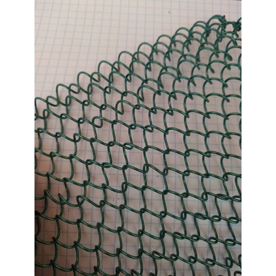 Алюминиевая круглая сетка зеленого цвета (фото, Металлическая сетка для декора зеленого цвета)