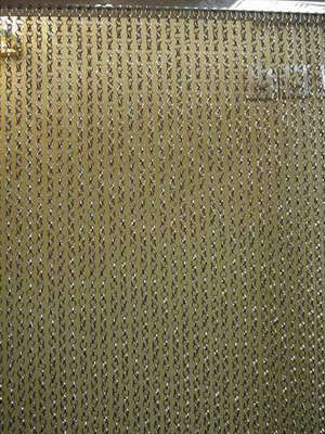 Декоративные шторы из металлических цепочек, артикул Т-23