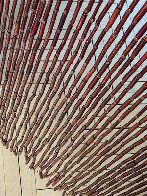 Бамбуковая штора - Кофе (фото, Бамбуковую штору - Кофе купить для зонирования )