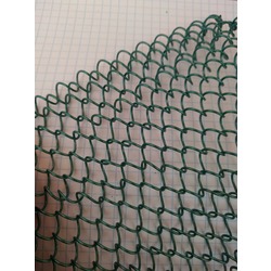Алюминиевая круглая сетка зеленого цвета