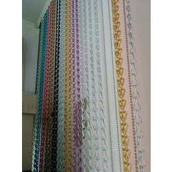 Алюминиевые декоративные шторы - разноцветные